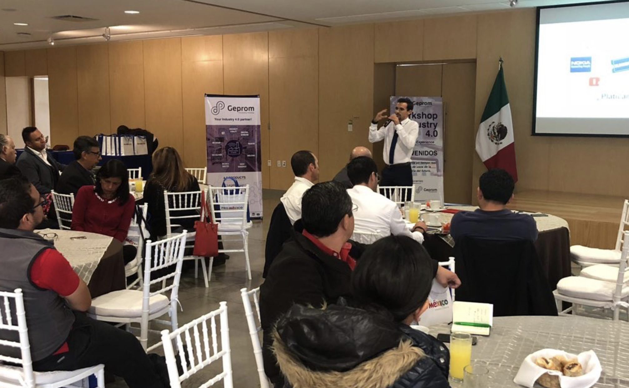Geprom, junto a Ciateq y ProMéxico, en el Workshop Industry 4.0