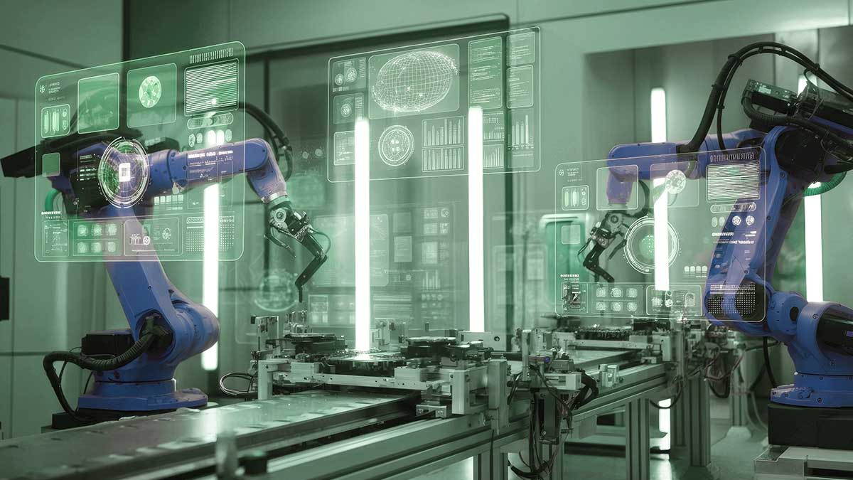 La simbiosis entre la digitalización industrial, la automatización y la robótica